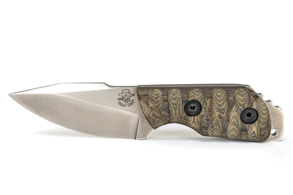 Tommy Knife® Alpha with Micarta Caveman Grip