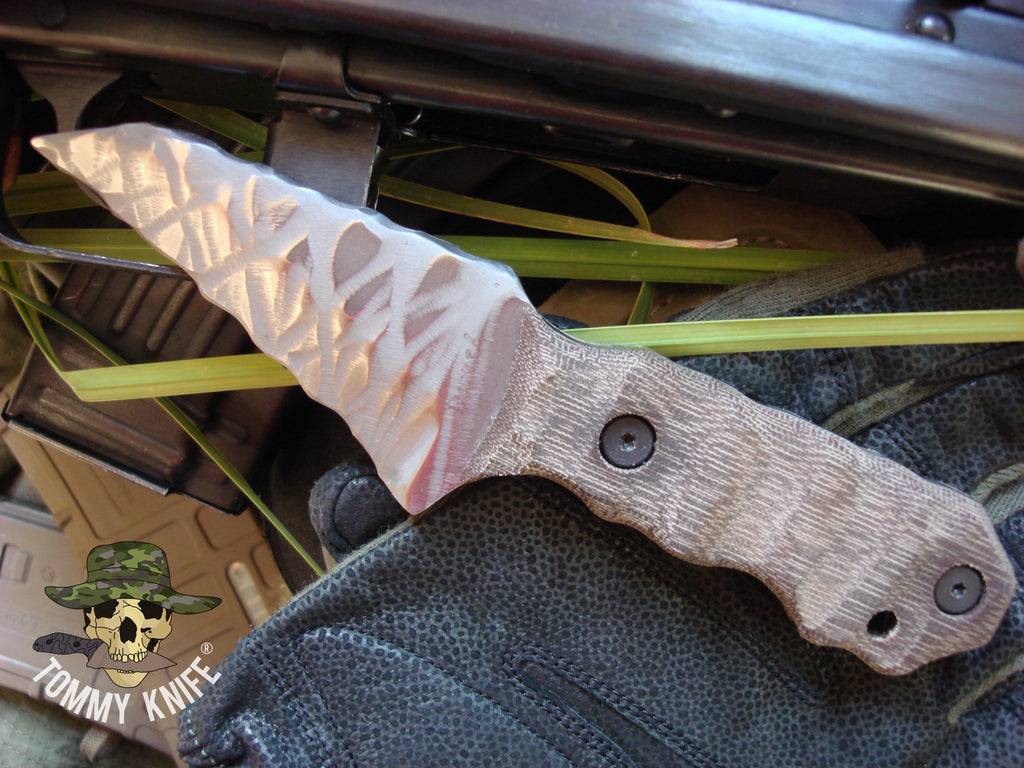 Tommy Knife® Golf - Sculpted Blade with Micarta Grip