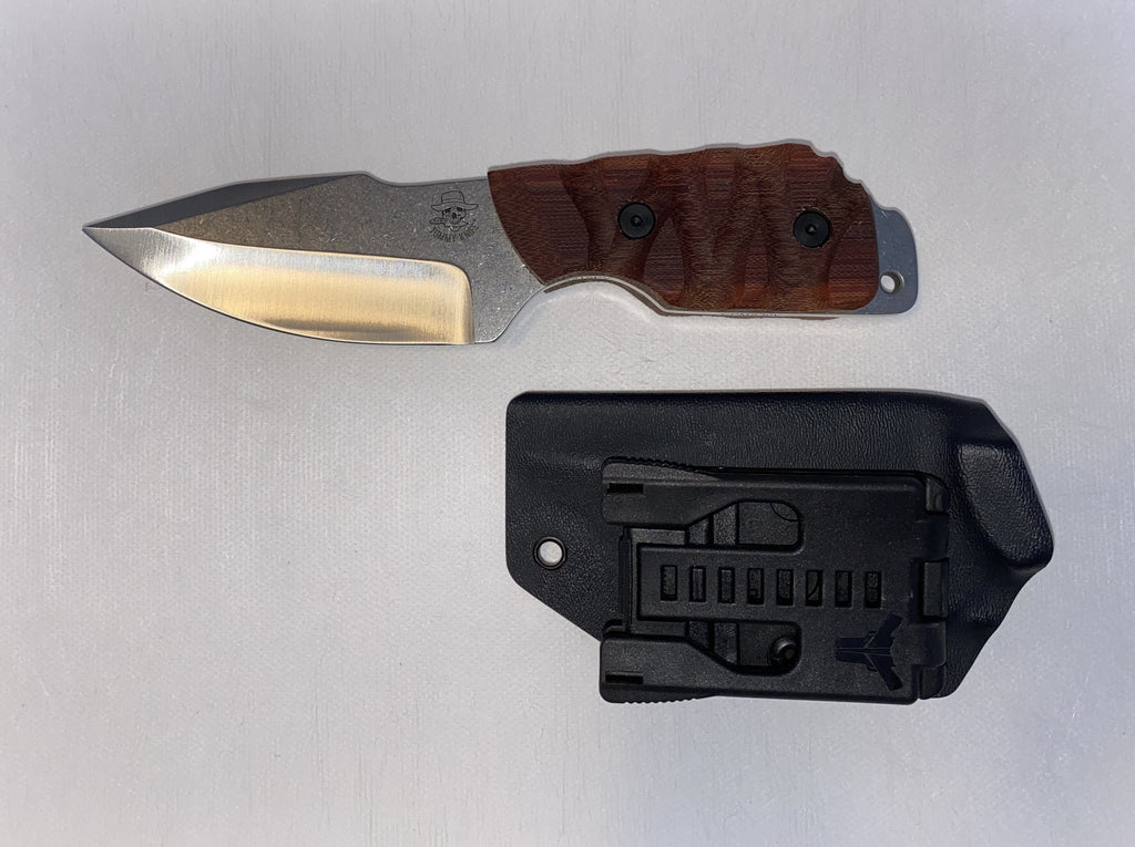 Tommy Knife® Alpha with Caveman Micarta Grip