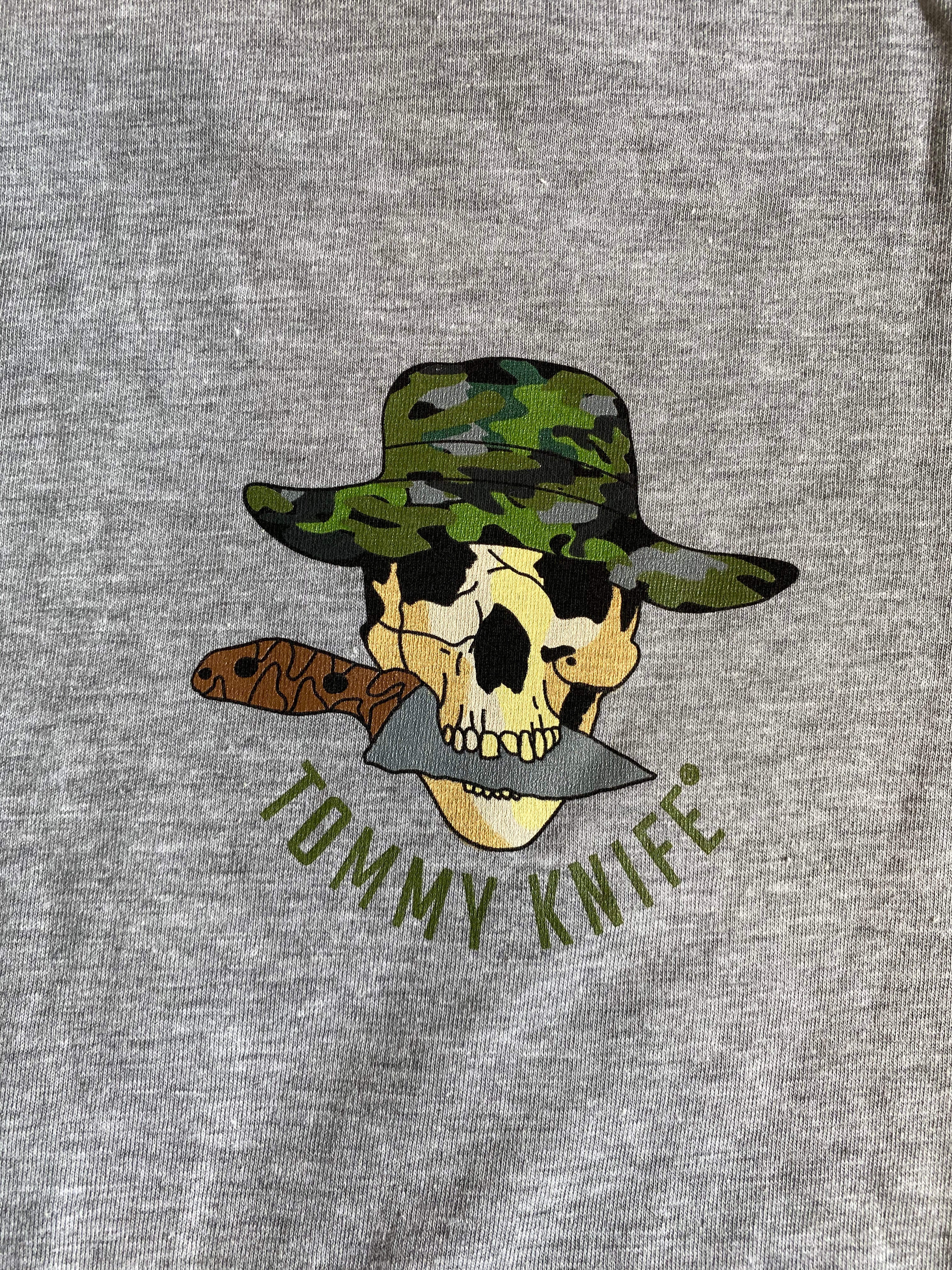 Tommy Knife® Zip Up Hoodie (Black or Heather Gray)