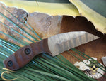 Tommy Knife® Juliett - Sculpted Blade with Micarta Caveman Grip