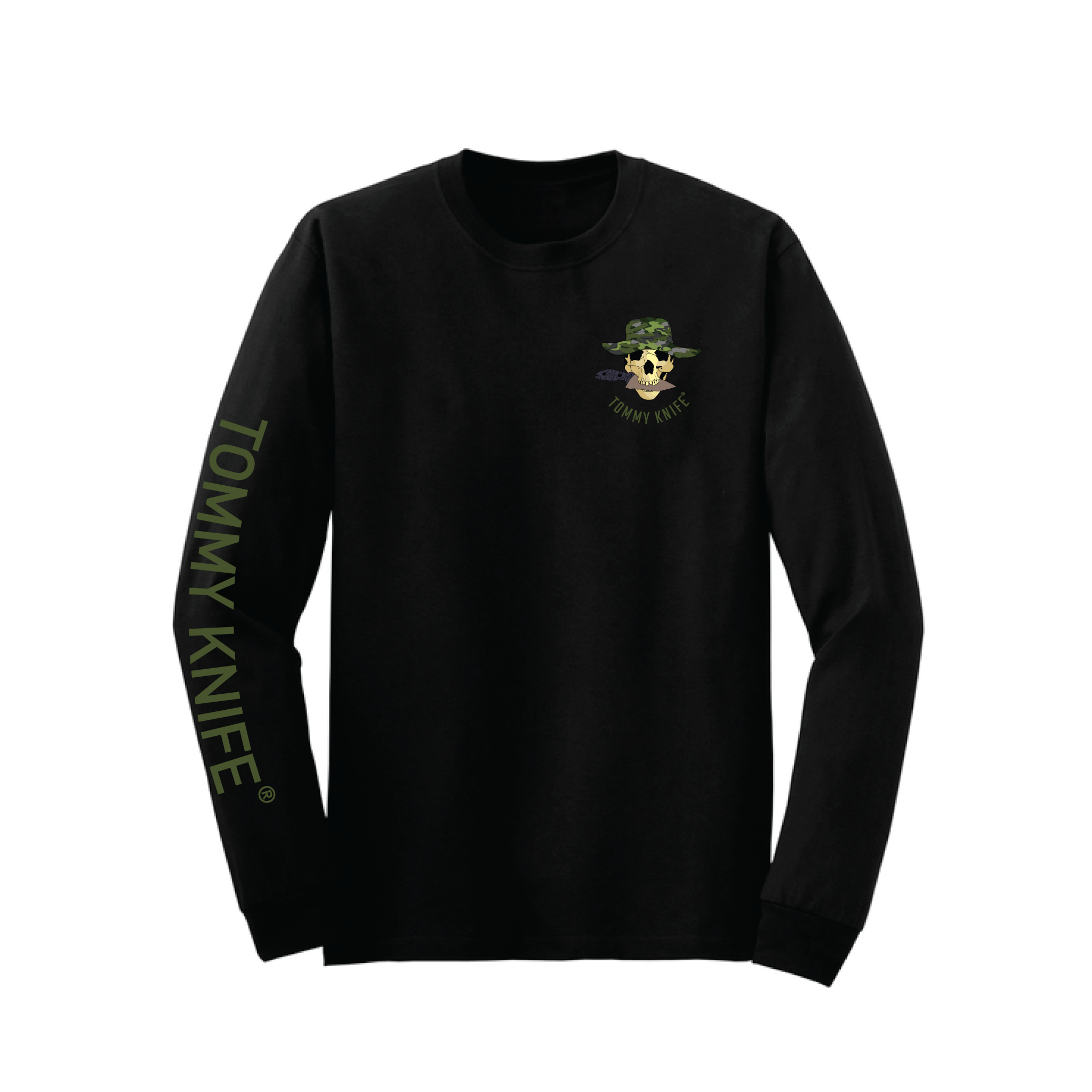 Tommy Knife® Black Long Sleeve