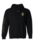 Tommy Knife® Zip Up Hoodie (Black or Heather Gray)