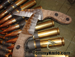 Tommy Knife® Juliett - Sculpted Blade with Micarta Caveman Grip