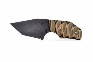Tommy Knife® Delta with G10 Caveman Grip - Right Grind
