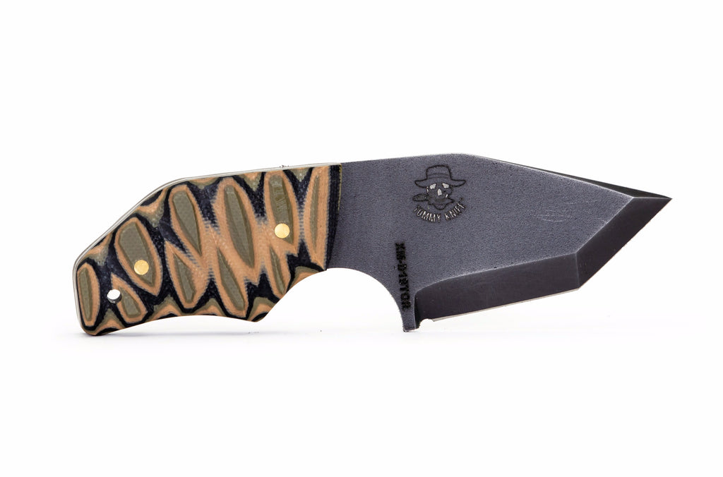 Tommy Knife® Delta with G10 Caveman Grip - Right Grind