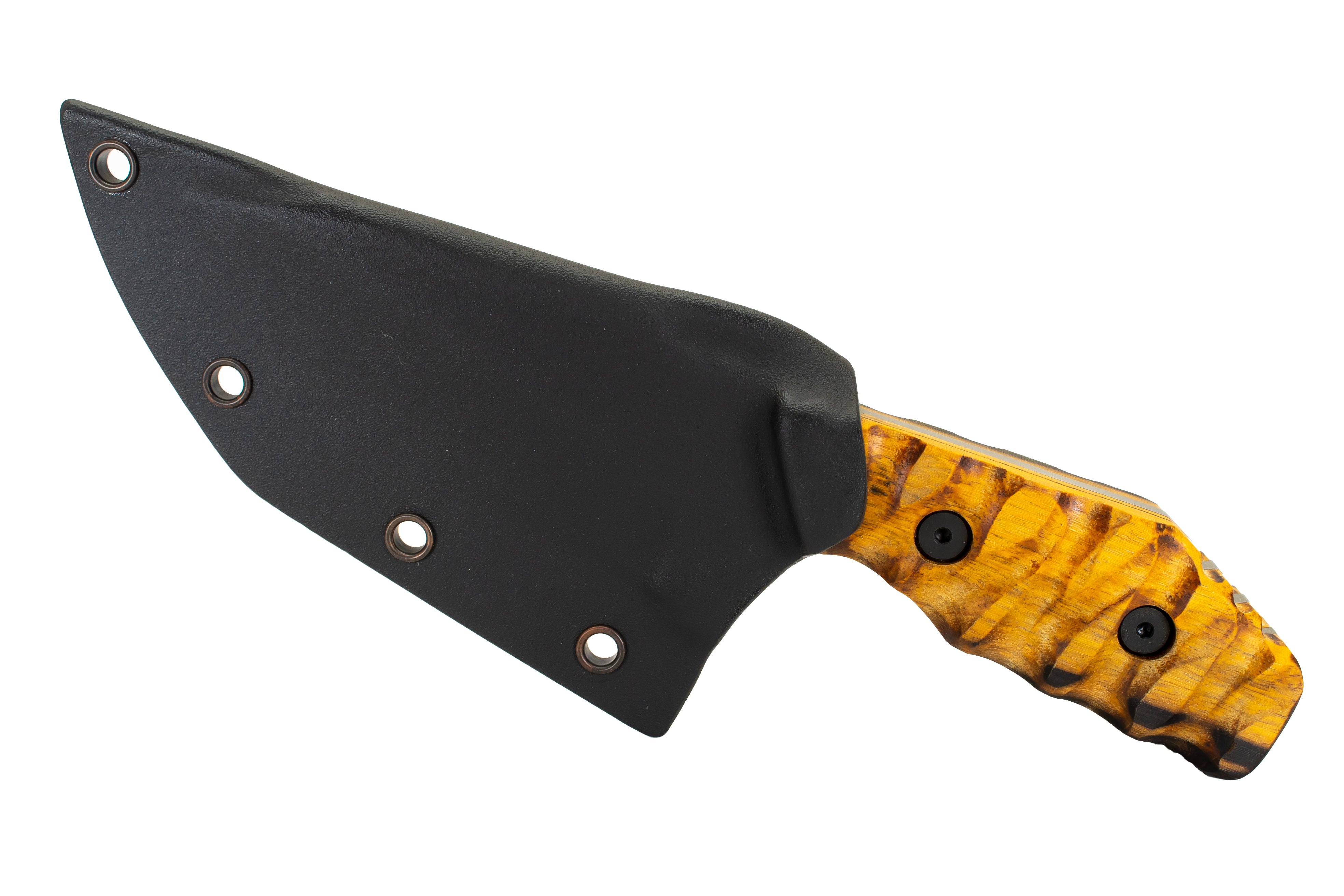 Tommy Knife® Bravo with Lignum Vitae Wood Caveman Grip