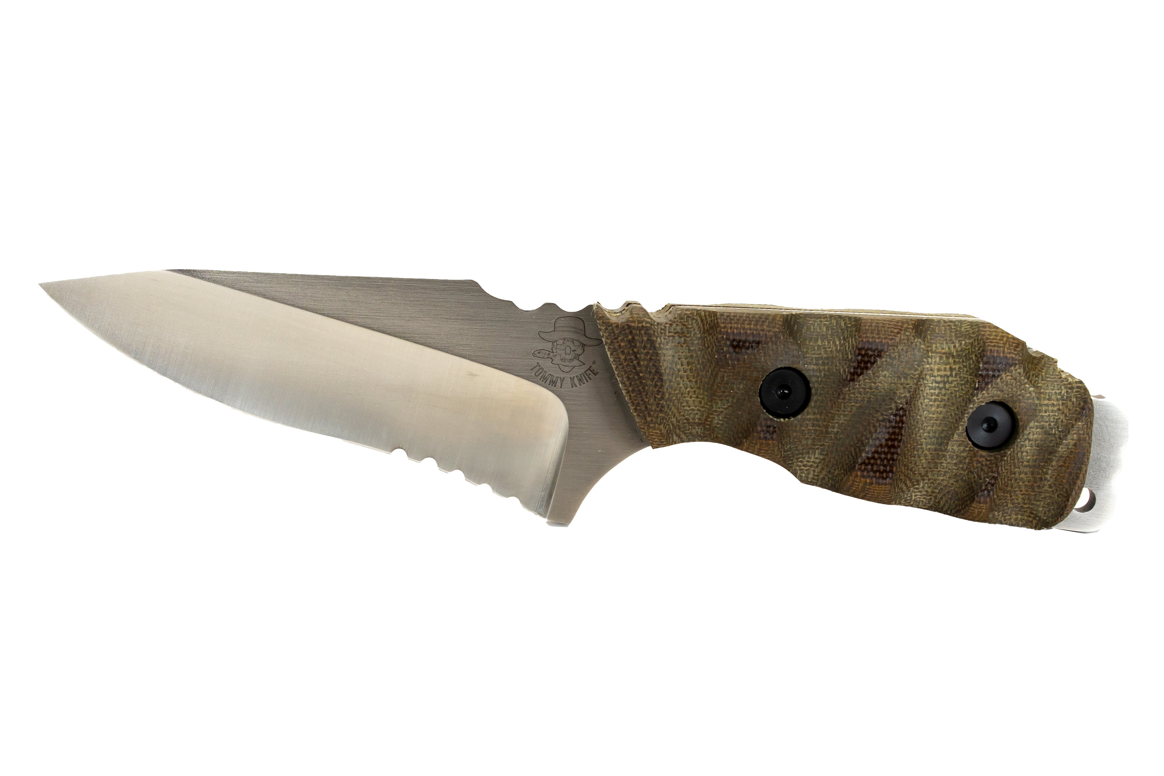 Tommy Knife® Bravo with Micarta Caveman Grip
