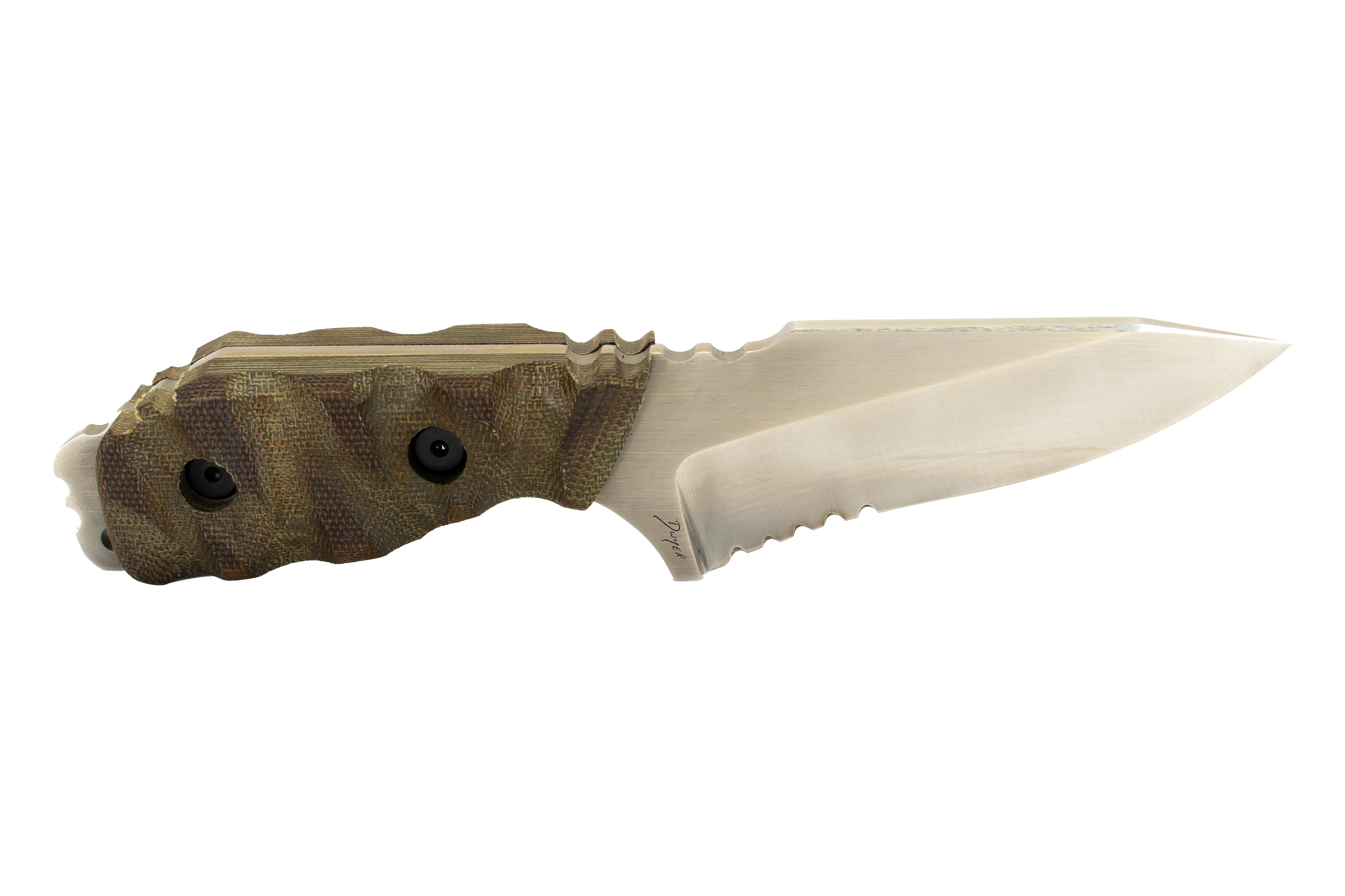 Tommy Knife® Bravo with Micarta Caveman Grip