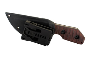 Tommy Knife® Bravo with Koa Wood Caveman Grip