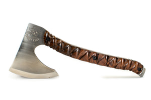 Tommy Knife® Axe with Walnut Caveman Grip