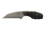 Tommy Knife® Hotel - Sculpted Blade with Micarta Caveman Grip - Left Grind